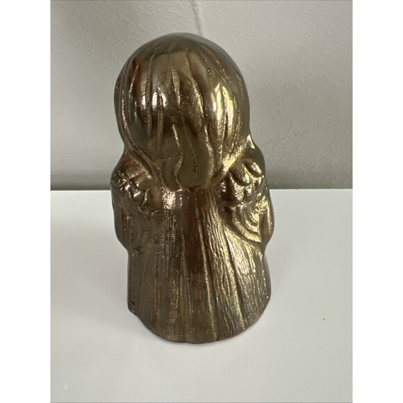Vintage Brass Angel Bell Figurine, Working Bell - Picture 4 of 7